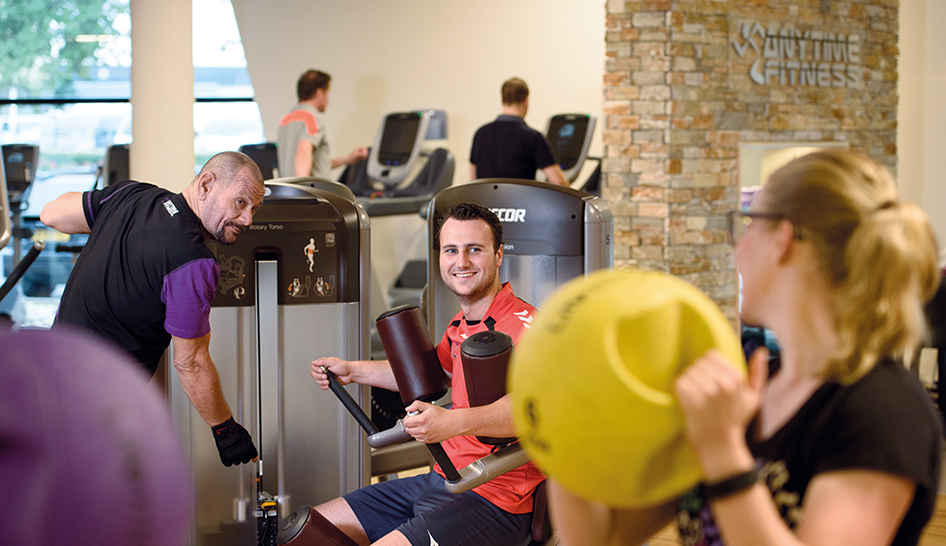 Tecnología Columna de miembros de Anytime Fitness Benelux