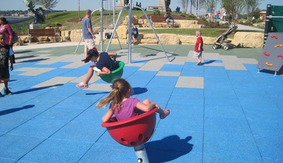 Instalaciones ecore kids outdoor playground columna de uso limitado