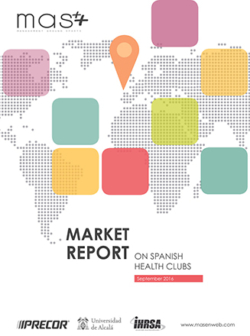 Informe de mercado Ihrsa Portada de los gimnasios españoles