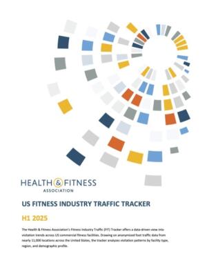 Cubierta del rastreador de tráfico de la industria del fitness 2025